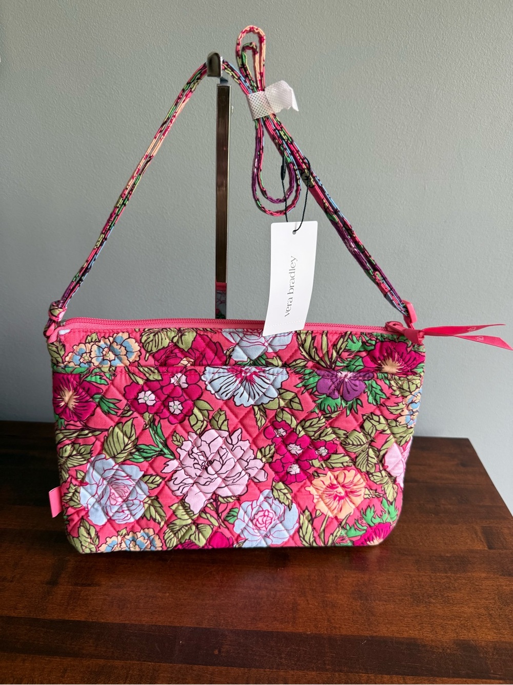 VERA BRADLEY Large Hipster Vibrant Gardinas